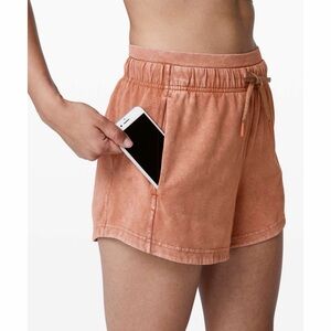 Lululemon Inner Glow Short 3" - Washed Canyon Rock